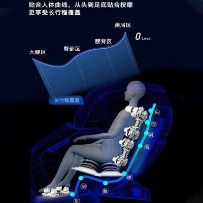 厂家直销按摩椅家用全自动全身电动多功能太空智能豪华舱老人沙发图4