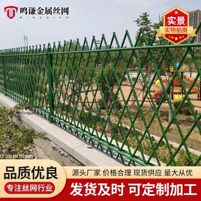 定制新农村不锈钢防真竹田园风篱笆护栏户外菜园绿化栅栏菜园篱笆图2
