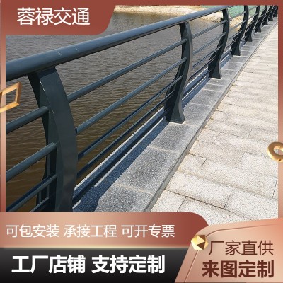 不锈钢复合管护栏来图制作河道景观隔离护栏桥梁道路不锈钢防护栏图3