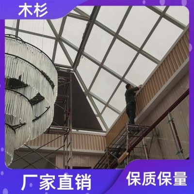 手动遮光顶 电动天棚帘 专业承接 可自动升降 木杉图3