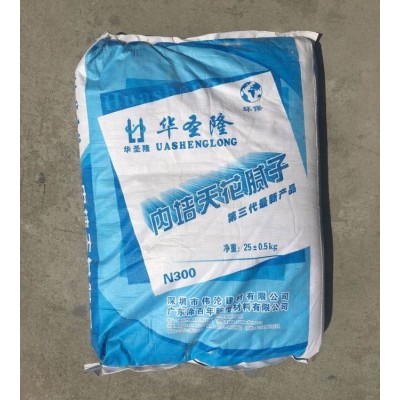 家庭装修找平外墙内墙刮白耐水腻子粉 家用工程腻子华圣隆厂家批发现货供应图4