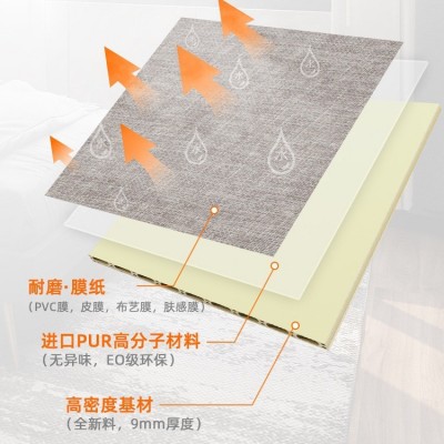 星级酒店翻新护墙板 硬包背景墙 布艺广东佛山皮艺竹木纤维墙板图3