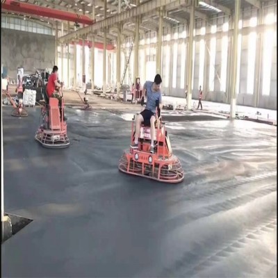 金刚砂耐磨彩色地坪施工厂家 防滑地面 经久耐用 品质保证图4