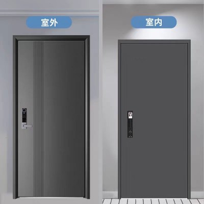 防盗门家用甲级入户门进户门子母门工程门安全门单门别墅大门批发图5