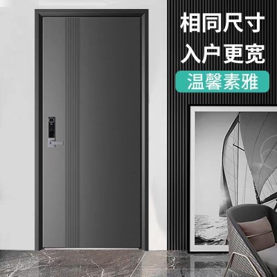 防盗门家用甲级入户门进户门子母门工程门安全门单门别墅大门批发图3