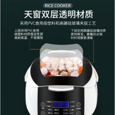 跨境供销智能电饭煲家用5L电饭锅多功能定时预约RICE COOKER图3