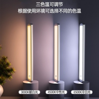 可调光LED橱柜灯 微波感应灯磁吸充电式衣柜酒柜灯过道楼道灯条图3