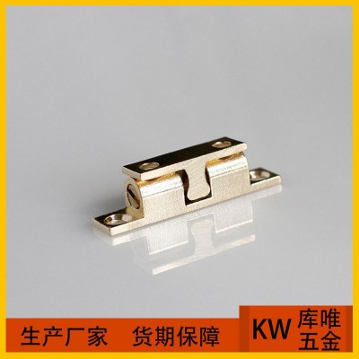 43MM纯铜碰珠 铜弹珠夹 铜门吸 卡扣式铜碰珠橱柜门吸 门碰图2