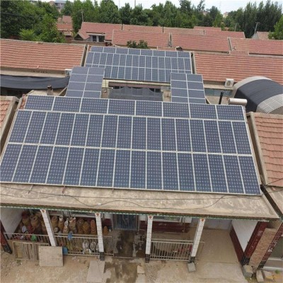 中小型渔光互补太阳能光伏板 分布式发电系统图5