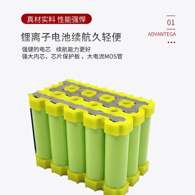 地摊户外电瓶太阳能充电12V电池组电动工具18650电动喷雾器锂电池图3
