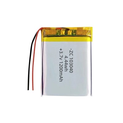 厂家批发103040聚合物锂电池3.7v 1200mAh 按摩仪补 水仪音响电池图5