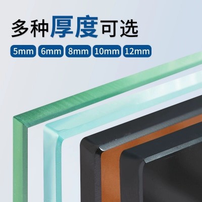 厚度5-19mm普白超白钢化玻璃定制加工建筑防火防爆中空夹胶玻璃