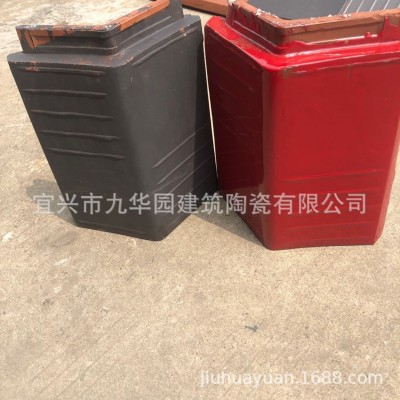 屋面脊瓦 人字型脊瓦 檐口瓦边瓦 三角脊瓦 陶瓷脊瓦 瓦配套配件图2