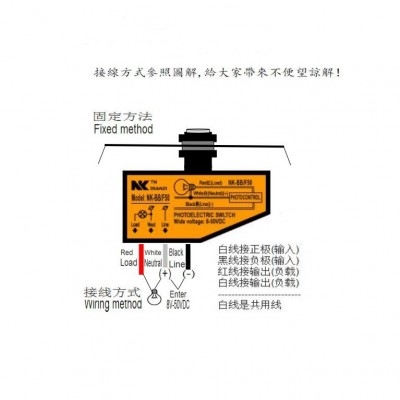 光电开关NK-BB/F50 DC8-50V LED光感器直流 CE认证图4