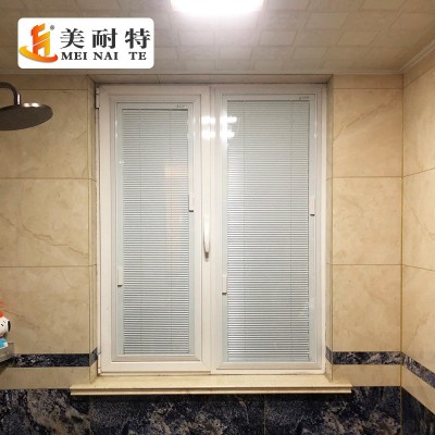 百叶窗铝合金磁控遮光窗帘升降铝合金单玻内置单玻磁控百叶窗图2