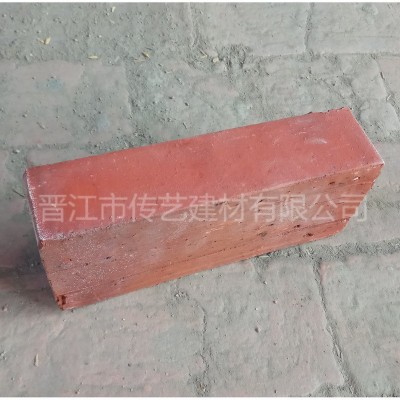 无黑纹闽南红砖 一片红清水砖 闽南风格背景墙红砖 园林景观红砖图3