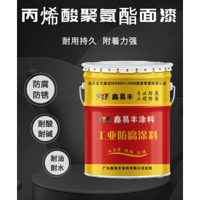 丙烯酸聚氨酯面漆颜色可调 钢结构机床电器涂料图2