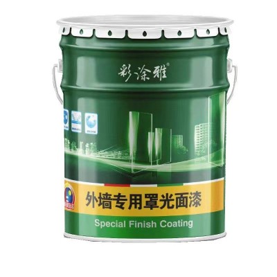 彩涂雅光油墙绘颜料外墙漆真石漆防水涂料罩光面油防水防尘艺术漆图5