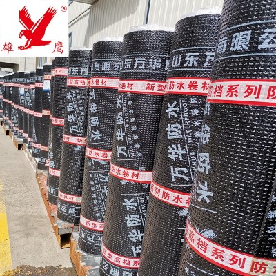 sbs自粘高聚物改性沥青屋面堵漏火烤厂家定制建筑工程防水卷材图2