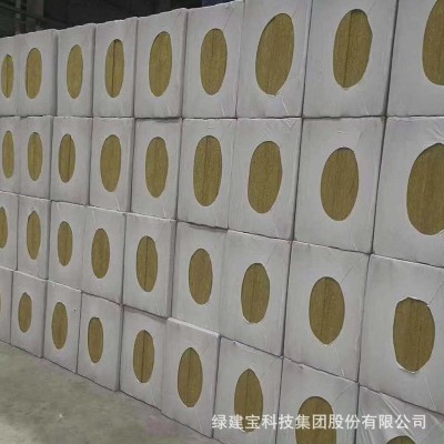 隔音岩棉板50mm 隔墙吊顶隔热吸音岩棉板 复合铝箔岩棉保温板图3