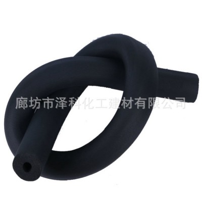 厂家供应橡塑保温管保冷防结露防冷冻减震隔热阻燃橡塑海绵管壳图5