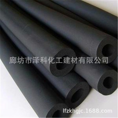 厂家供应橡塑保温管保冷防结露防冷冻减震隔热阻燃橡塑海绵管壳图4