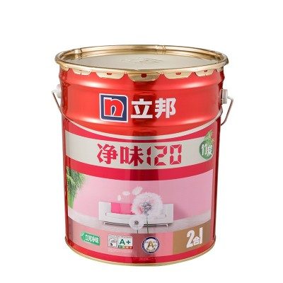 立邦净味1202合1 乳胶漆家用室内抗碱防霉白色15L内墙涂料现货图4