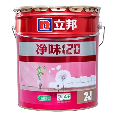 立邦净味120二合一 内墙乳胶漆 白色 18L面漆室内家用防霉抗碱18L图5