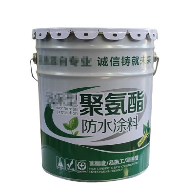 彩色聚氨酯防水涂料951水性聚氨酯油性聚氨酯卫生间地下室屋面用图5