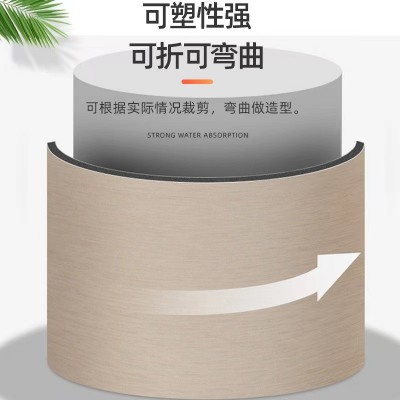 碳晶板护墙板免漆木饰面板竹木纤维集成墙板无缝开槽背景墙装饰板图4