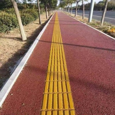 彩色透水混凝土地坪 颜色鲜艳耐滑图5
