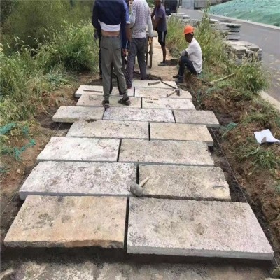 鑫晟 庭院复古 质地坚硬 广场地铺花岗岩老石板图4