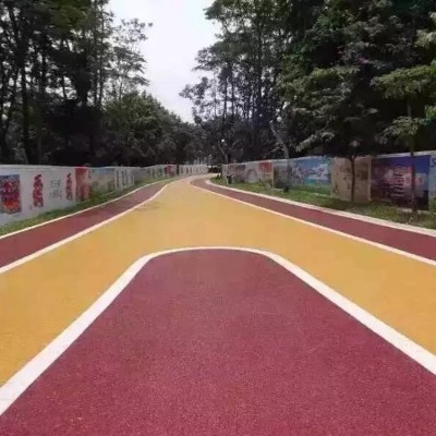 彩色透水混凝土 胶结料密封剂材料 包施工材料 现场指导图2