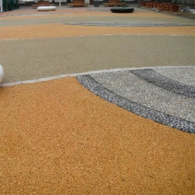彩色透水混凝土 胶结料密封剂材料 包施工材料 现场指导图4