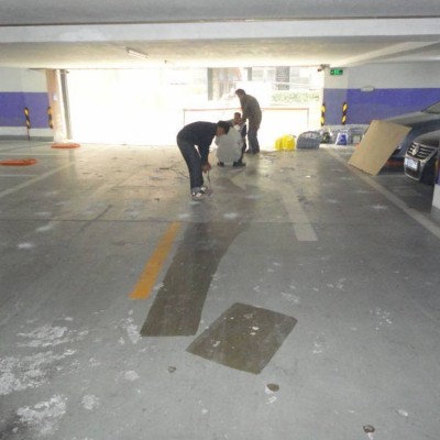 地坪空鼓注浆修复施工方法主要用于处理车库裂缝空鼓注浆修补图4