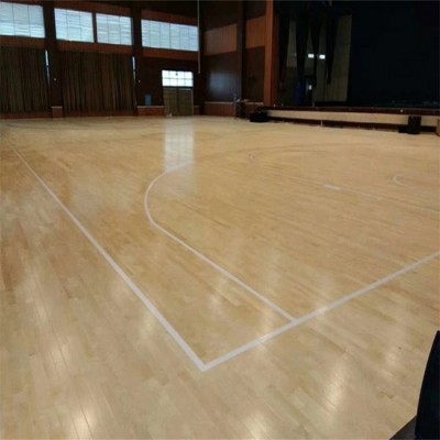 羽毛球馆运动木地板 体育馆运动地板定制 免费设计安装图3