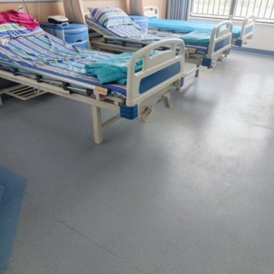 卫生院工程地胶 pvc地板胶含施工 耐磨防滑定制PVC地板图3