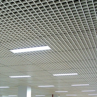 格栅天花 酒店办公吊顶网格铝合金装饰材料 润邦建材图3