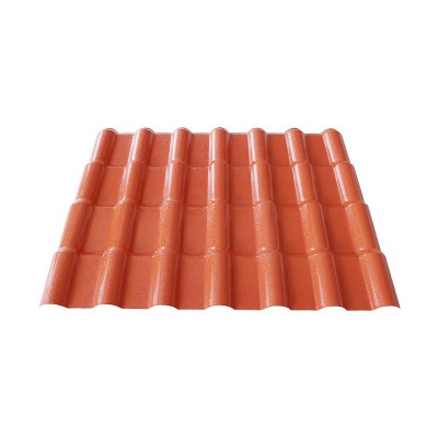 ASA合成树脂瓦仿古别墅琉璃瓦 塑料建材树脂瓦屋顶隔热 防腐塑料瓦图5
