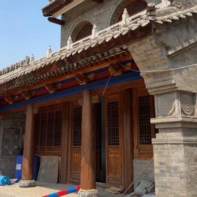 巧艺阁 古建寺庙施工 防腐木木屋搭建 施工速度快 造型美观