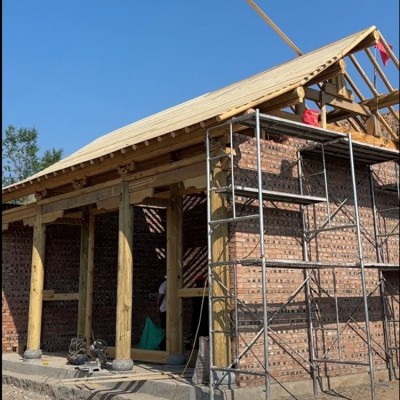巧艺阁 古建寺庙施工 防腐木木屋搭建 施工速度快 造型美观图5