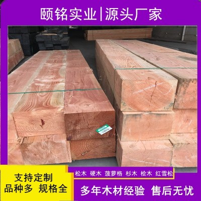 建筑木方防腐枕木工地木板材木瓦扣板物流打包木条熏蒸三角垫木块图5