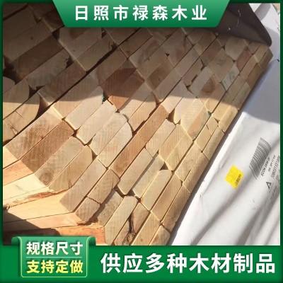 加工SPF板材实木烘干板建筑工程木方 辐射松实木木板家具工地木料图3