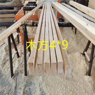 特惠厂家樟子松防腐木材圆柱古建圆木碳化方柱铁杉南方松圆柱加工图4
