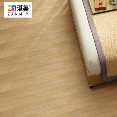 厂家自贴spc锁扣地板3.6mm木纹塑胶地板pvc地板卡扣式石塑地板革图2