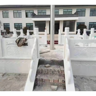 学校广场汉白玉升降旗台 半手工工艺雕刻定制 可送货安装图2