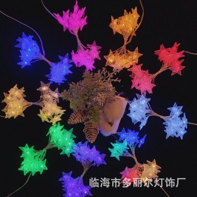 电池盒星星灯铜线灯皮线灯LED灯串卧室房间礼盒装饰跨境爆款图4