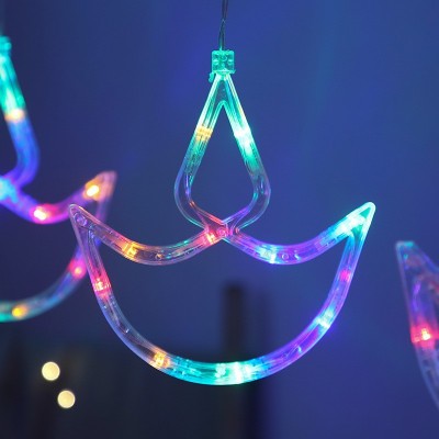 厂家批发led彩灯印度排灯节装饰灯万灯节窗帘灯Diwali节日灯串图4