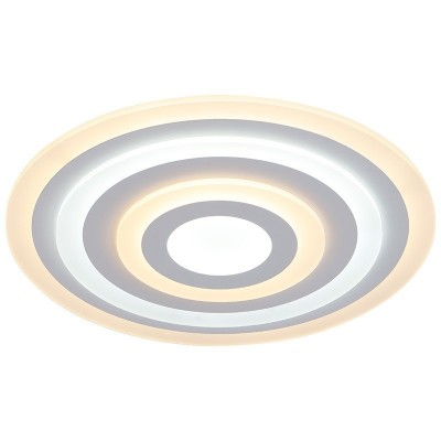 LED吸顶灯 简约现代圆形客厅灯四层亚克力主卧室玄关书房智能灯具图5