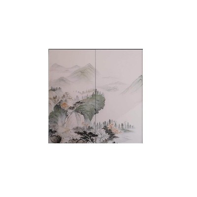 佛山新中式600x1200卫生间花砖宋式荷花瓷砖厨房墙砖仿古厕所地砖图4